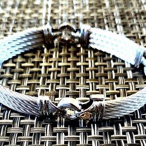 Charriol Gentlemen's Collection Nautical Cable Station Bracelet